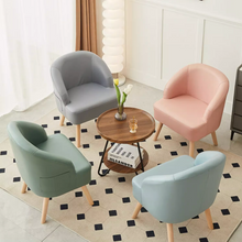 Muatkan imej ke dalam penonton Galeri, Stacey Short Chair Space Saving Lounge Furniture
