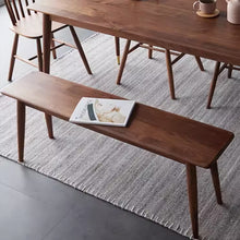 Muatkan imej ke dalam penonton Galeri, Nieve Northern Elm Solid Wood Bench
