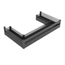Load image into Gallery viewer, MIRAI U-Shape Under Sink Cleaning Supplies Aluminium Basket With Soft Closing (Attach With Door)
