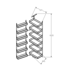 将图片加载到图库查看器，MIRAI Slide Tall Unit Basket - Dark Grey
