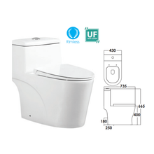 Load image into Gallery viewer, SORENTO One-Piece Water Closet
