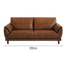 Muatkan imej ke dalam penonton Galeri, Floyd Retro Oil Wax Leather Sofa
