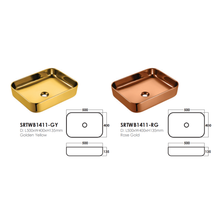 Muatkan imej ke dalam penonton Galeri, SORENTO Ultra Thin Edge Color Basin
