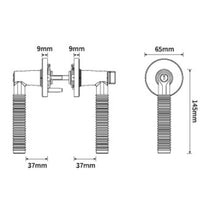 将图片加载到图库查看器，ARMOR Signature Dual Color Door Ironmongery Ring Handle

