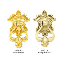 Muatkan imej ke dalam penonton Galeri, MESTRE Door Accessories Solid Brass Door Knocker 2573
