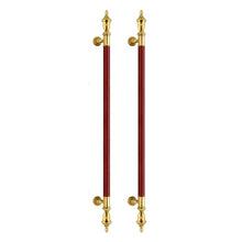 Load image into Gallery viewer, ES'TECH Brass / Wooden Pull Handle 2622B
