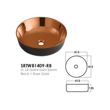 Muatkan imej ke dalam penonton Galeri, SORENTO Ultra Thin Edge Color Basin
