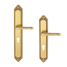 Muatkan imej ke dalam penonton Galeri, MESTRE Luxury Matching Series Solid Brass Lever Handle On Plate 2932 3232
