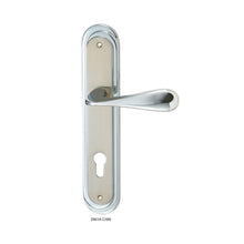 将图片加载到图库查看器，IRANZO Solid Brass Lever Handle On Plate 2961A
