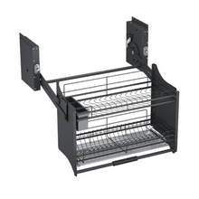 Muatkan imej ke dalam penonton Galeri, MIRAI Up &amp; Down Storage Kit Elevator Basket - Dark Grey
