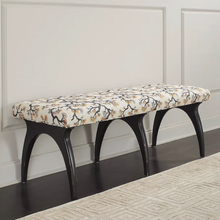 Muatkan imej ke dalam penonton Galeri, Mccormick Floral Bedside Stool Piano Bench
