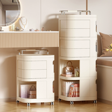 Muatkan imej ke dalam penonton Galeri, Japanese Rotating Storage Rack – Multifunctional Organizer for Perfume, Cosmetics, Snacks, and More
