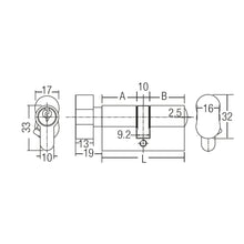 Load image into Gallery viewer, ARMOR Key &amp; Thumturn Lock APC-CKS70/SN/VP
