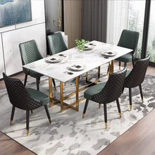 Load image into Gallery viewer, Chaim PU Leather High Back Rest Dining Chair
