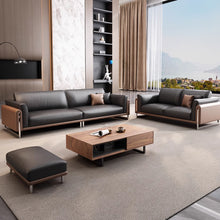 Load image into Gallery viewer, Jenkins Leather Luxury Office Lounge Sofa
