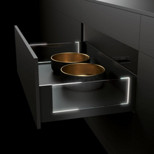 将图片加载到图库查看器，HETTICH AvanTech You Double Walled Drawer System Drawer Height 187mm
