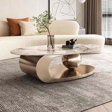 Load image into Gallery viewer, Harold Designer Slate Top Coffee Table
