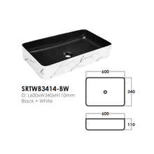 将图片加载到图库查看器，SORENTO Counter Top Designer Basin
