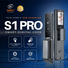 Muatkan imej ke dalam penonton Galeri, SKISET Pro Smart Digital Lock With Camera S-1 PRO
