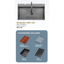 Muatkan imej ke dalam penonton Galeri, MOCHA Multifunctional Kitchen Sink
