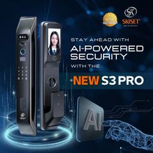 Muatkan imej ke dalam penonton Galeri, SKISET Pro Smart Digital Lock With Camera S-3 PRO
