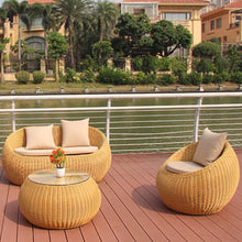 将图片加载到图库查看器，Matteo Nordic Rattan Outdoor Furniture Balcony
