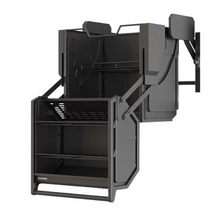 Muatkan imej ke dalam penonton Galeri, MIRAI Dual-Layer Lift Basket for Kitchen Cabinets
