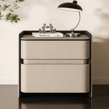 Muatkan imej ke dalam penonton Galeri, Hilario Soft Padding Leather Standalone Bedside Table
