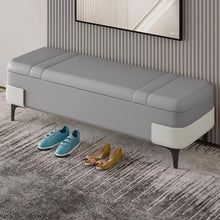 Load image into Gallery viewer, Lambert Tech Fabric Dual Tone Storage Bench
