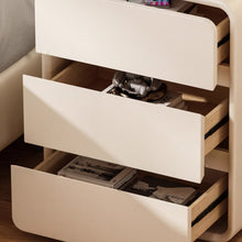 Load image into Gallery viewer, Jenson 3 Drawers Designer Sleek Bedside Table
