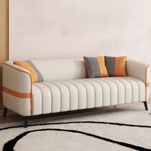 Muatkan imej ke dalam penonton Galeri, Cohen Pet Friendly PU Leather Caterpillar Seat Sofa
