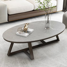 将图片加载到图库查看器，Yunus Oval Minimalist Coffee Table
