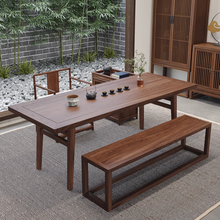 Load image into Gallery viewer, Welch Northern Elm Solid Wood Long Bench
