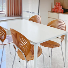 Muatkan imej ke dalam penonton Galeri, Seren Marble Design Sintered Stone Slate Dining Table
