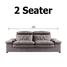 Muatkan imej ke dalam penonton Galeri, Adala Latex Seat High Tech Fabric Wide Sofa
