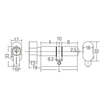Load image into Gallery viewer, ARMOR Key Lock APC-CPD70/SN/VP
