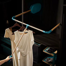 Load image into Gallery viewer, MIRAI Hiler Adjustable Lift Clothes Rack with Silent Soft-Close
