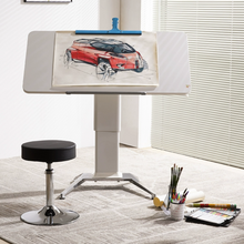 Muatkan imej ke dalam penonton Galeri, Pneumatic Sit-Stand Drawing Desk
