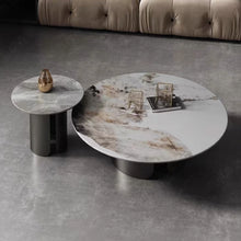 Load image into Gallery viewer, Spence Slate Minimalist Dual Coffee Table
