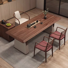 将图片加载到图库查看器，Neo Traditional Tea House Concept Dining Table
