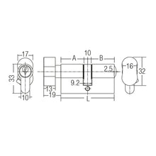 Load image into Gallery viewer, ARMOR Tuhmbturn &amp; Key Lock APC-CPS70/SN/VP
