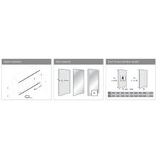 Muatkan imej ke dalam penonton Galeri, HETTICH Sliding Door System SlideLine M / Overlay door position
