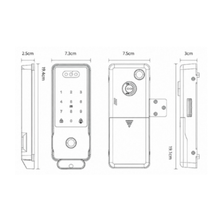 Load image into Gallery viewer, SKISET Smart Digital Lock SK-R10
