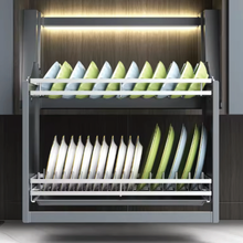 Load image into Gallery viewer, MIRAI Smart Up And Down Dish Rack (SUS304)
