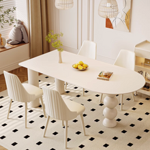 将图片加载到图库查看器，Jerome Corner Ball Legged Dining Table Set
