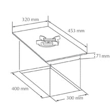 将图片加载到图库查看器，FOTILE Gas Hob GEG30103

