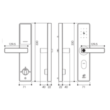 Load image into Gallery viewer, SKISET Smart Digital Lock A-180
