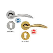 Load image into Gallery viewer, FRASCIO Solid Brass Lever Handle On Rose - Laguna 300-52
