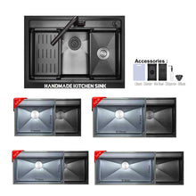 Muatkan imej ke dalam penonton Galeri, LEVANZO 316L Series Handmade Kitchen Sink
