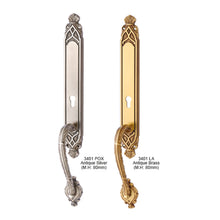 Muatkan imej ke dalam penonton Galeri, MESTRE Pull Handle Series Solid Brass Euro Profile Cylinder Hole Pull Handle 3401
